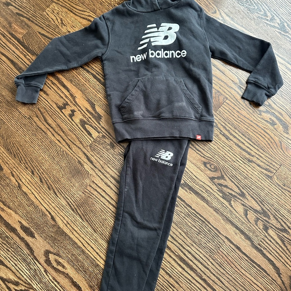 New Balance Kids Black Sweatpants & Joggers Set